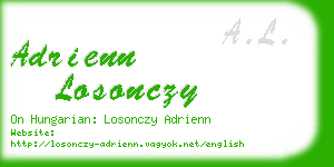 adrienn losonczy business card